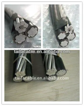 duplex/triplex /quadruplex ABC cable/service drop cable