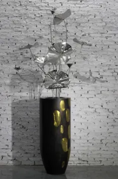 metal vase decoration,hotel decor vase
