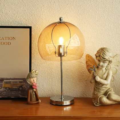 Nordic Indoor Glass Decorative Table Lamps LED Lights Guangdong Lighting