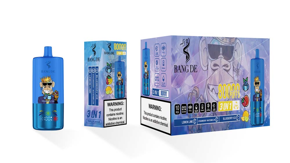 Bang de triple 80k puff vape sekali pakai