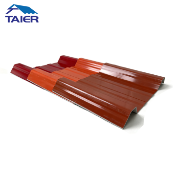 জারা-প্রতিরোধী UPVC ছাদের টাইলস