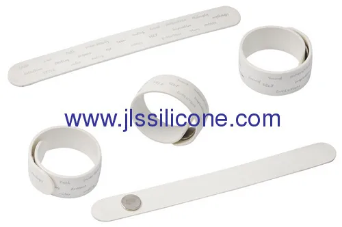 Silicone Promotion Gifts Silicone Slap Bracelet 