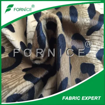 China manufacturer polyester shoe lining fabric printing aniaml