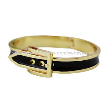 2014 Wholesale Adjustable Fashionable Gold Cord Bangles