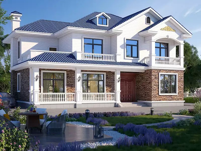 Light steel villa (108)