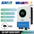 Onduleur solaire hybride EASUN: tableau PV 6KW IP65