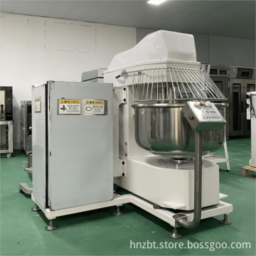 High-Quality 50kg Industrial Spiral Inverter Flour Mixer with Reliable Motor: Perfect for Bakery and Hotel Use in Bread and Cake