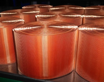 Copper Heat Transfer Fins