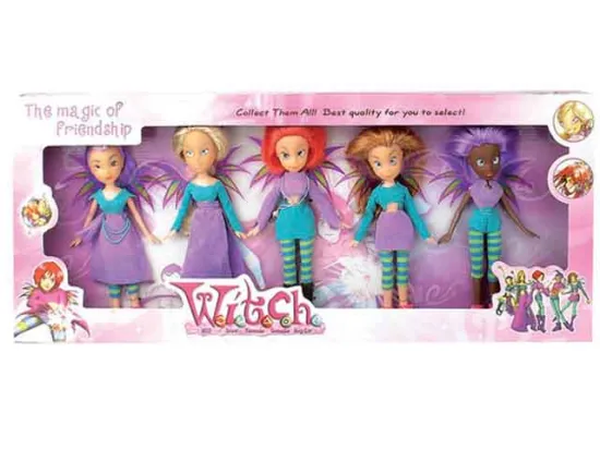 WITCH DOLL (5PCS)