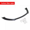 3pcs Ford Ford Front Bouchoir Spoiler Spoiler Lip