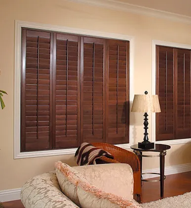 Cheap Brown Louvre Windows