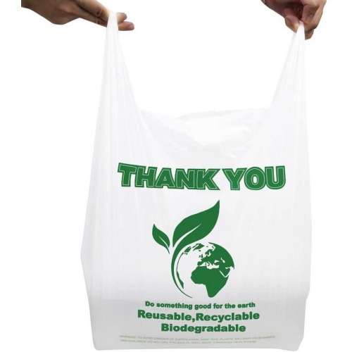 Retail Grocery Printed Custom Plastic Packaging Shopping Bag Used for Supermarkets and Households