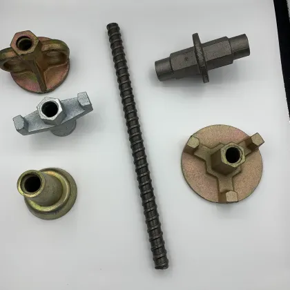 Formwork Construction: Tie Rods and Wing Nuts