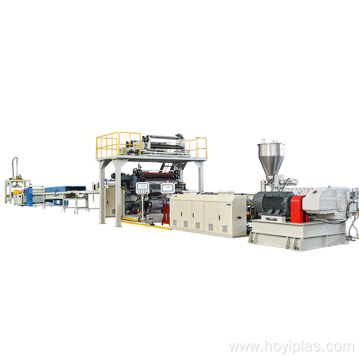 SPC Stone Plastic Composite Flooring Plank Production Line