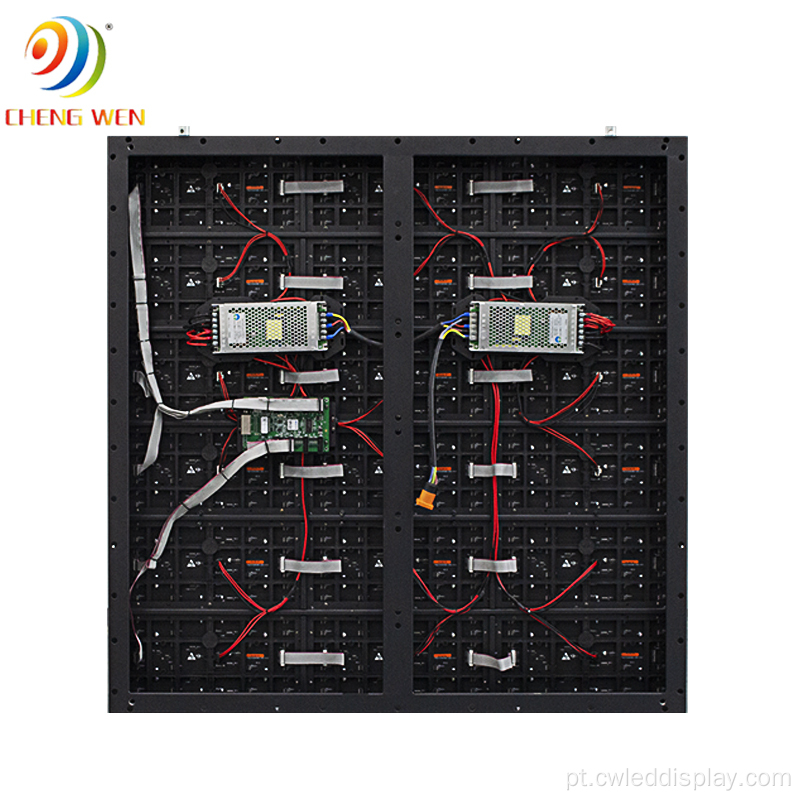 P2 interno P2 768x768mm Display LED de publicidade colorida