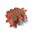 spring return 2 Spool Hydraulic directional Control Valves