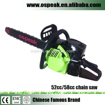 52CC 5200 Easy Starter Gasoline chain saw with 18'' 20'' inch