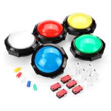 Diferentes colores de 100 mm Octagon Arcade Push Botón