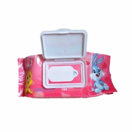 Fresh perfume alcohol free skin care baby wipes