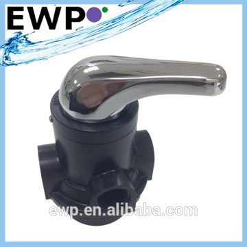 Manual water tank float valve