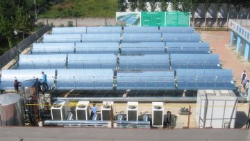 Solar central heating system(adapt to 2000 square meters)