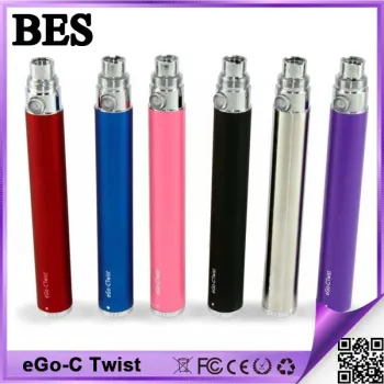Wholesale E Cig Battery EGO Battery with 650mAh /1300mAh with Top Quality
