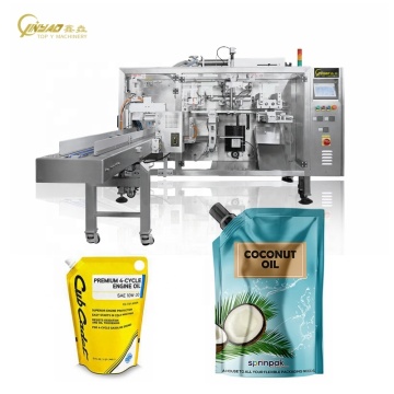 1KG 1 Liter Premade Bag Standing Pouch Oil Filling Packing Machine