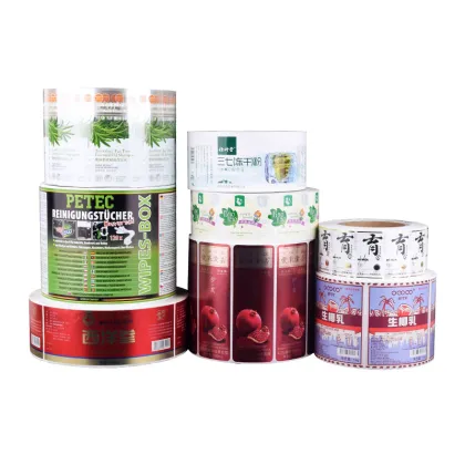 Self adhesive coated paper sticker