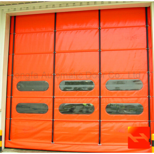 PVC високоскоростна гаражна врата