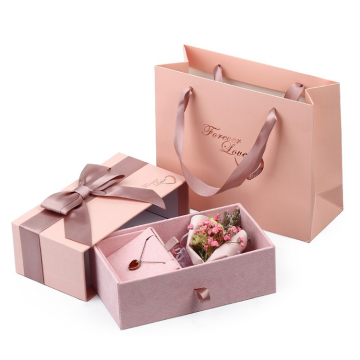 Custom Jewelry Box and velvet leather pouch