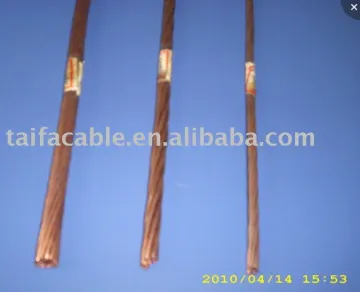 Hard drawn bare copper cable