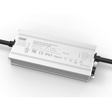 240W LED Luminaire Driver 347V AC Input