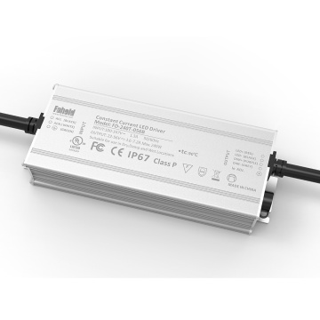240W LED Luminaire Driver 347V AC Input