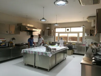 UAE Abu Dhabi Private Villa Custom Kitchen Solution with Complete Kitchen Equipment