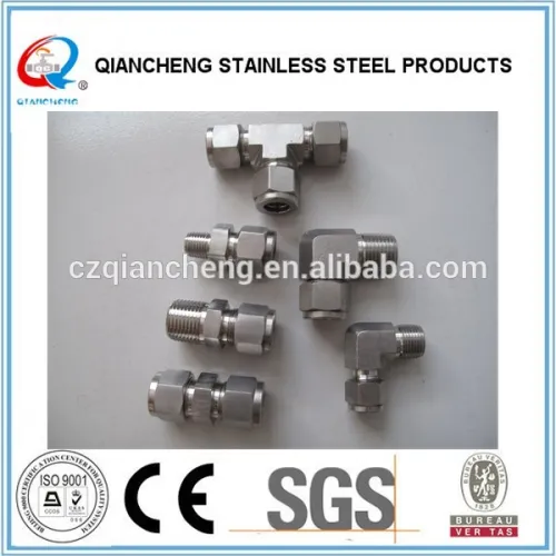 Double Ferrule Compression Fittings/ Ss Compression Fittings, High ...