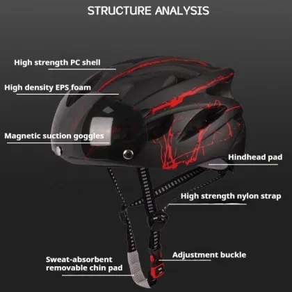 Factory Direct Mountain Bike Cycling Helmet - Safety Ride Helmet