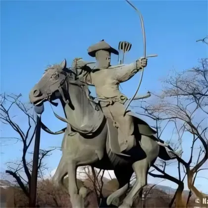 Giant Bronze Statue of Julius Caesar for Outdoor Commemoration