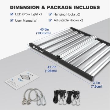 UV IR Full Spectrum LED Barras de Luz