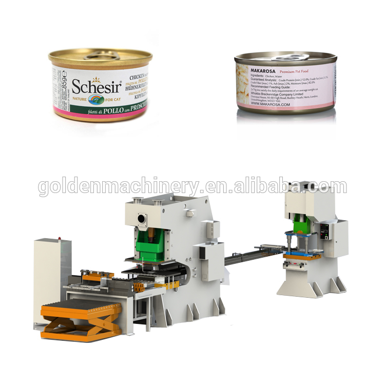 Tin Can Making Machine For Tuna Fish Line