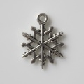 Hurtownie 16mm Antique Christmas Snowflake Charms Wisiorek Fow Biżuteria Bransoletka Naszyjnik Making Diy