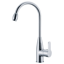 I-Single Lever High Spout Brass Kitchen Mixer