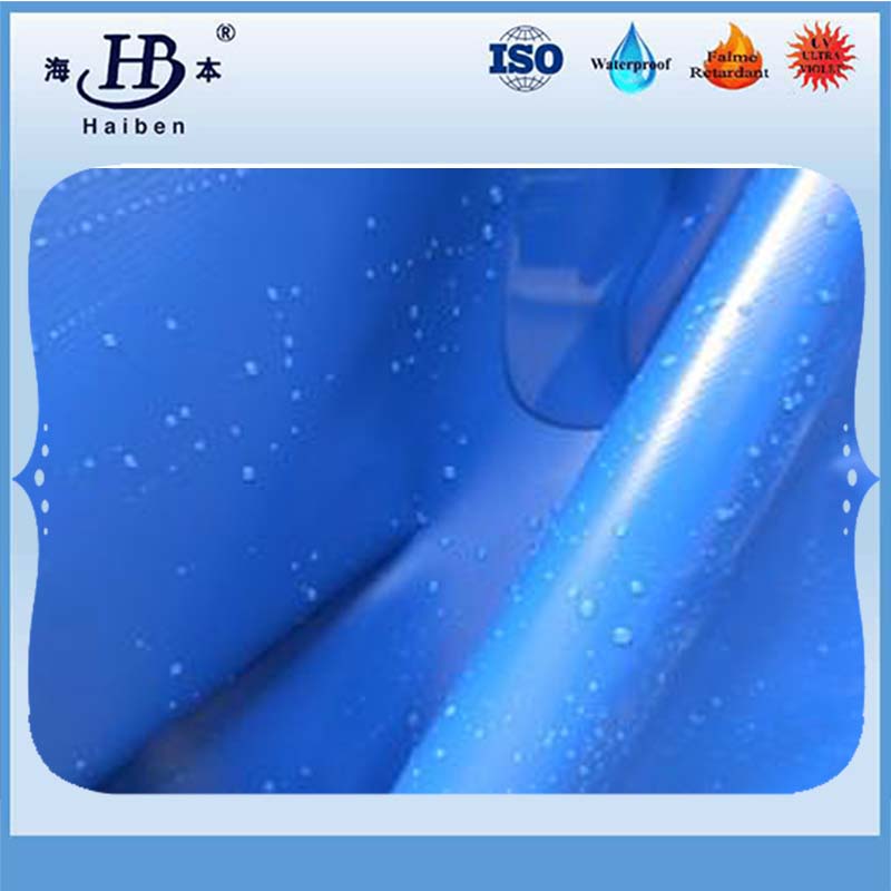 Imperméable à l’eau de bâche pvc 1000D 180z pour couverture de camion