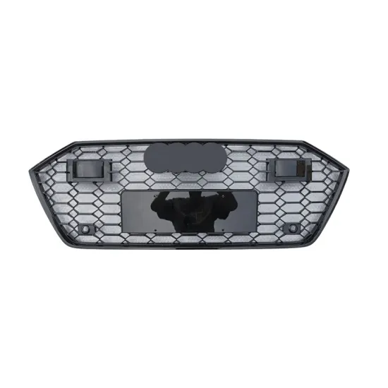 RS7 Style Black Mesh Front Bumper Grill for Audi A7/S7 2019-2022