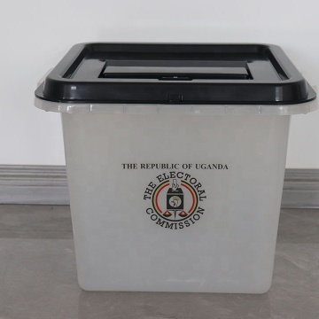 40L Square Transparent Plastic Ballot Box for Elections: Your Reliable Voting Solution