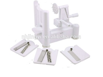 made in china handle zucchini noodle cutter vegetable fruit spiral slicer vegetable spiralizer