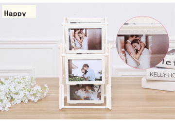 Het reuzenrad creatief houten frame