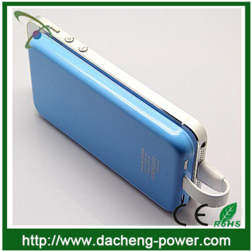 Sucker design hotly selling 4000mAh external power bank for lenovo iphone Samsung