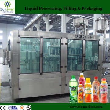 Monoblock Flavor Juice Bottling Machine