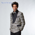 Reka Bentuk Terkini Stocked Luxury Stylish Mens Suits Custom