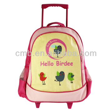 Nice and Tough Kids School Bags With Wheels For Girls